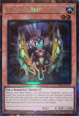 Atlantean Heavy Infantry - RA04-EN010 - (PCR) Prismatic Collector's Rare - 1st Edition